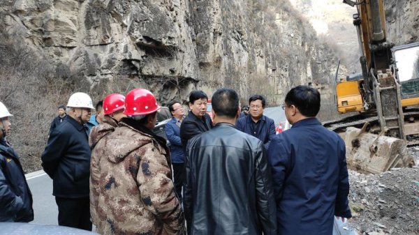 壺關縣縣委書記李全心現場調研八泉峽供水工程